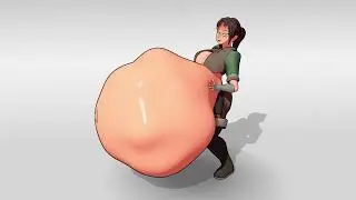 Girl Vore Animation digestion by kanilan animation