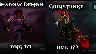 Сравнение урона героев Dota 2