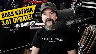 BOSS Katana 3.01 Software Upgrade In Minutes! EASY!
