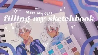 REDESIGNING my OC 03 // chill draw with me [SHARD]