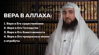 Подробный разбор первого столпа Имана - Веры в Аллаха | Виды Таухида | АбдульАлим Абу Хамза