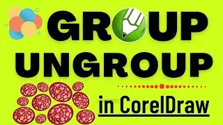 Group and Ungroup in Coreldraw #coreldraw #coreldrawtips