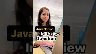 JavaScript Interview Question 🔥@NishaSingla