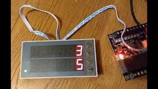 Video Tutorial 8 - FX1N Programmable Logic Controller PLC - UP DOWN Counter with Display