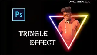 Photo Triangle Effect Tutorial [ Photoshop tutorial,Triangle Effect ]