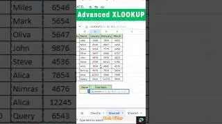 Advanced Xlookup Formula in Excel 