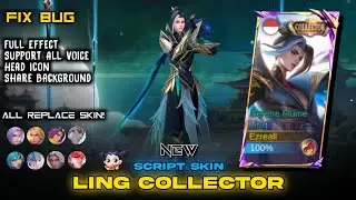 FIX BUG Script Skin Ling Collector, Fix Indicator Skill 3 - Ezreall Script