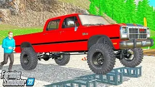 REVEALING FINAL TRUCK BUILD MODIFIED CLASSIC PICKUP | CAN WE MAKE MILLIONS? FARMING SIMULATOR 22