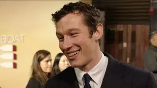 Callum Turner at THE BOYS IN THE BOAT movie premiere