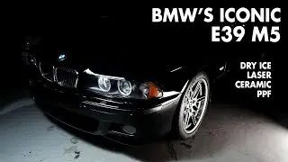 Ultimate BMW E39 M5 Transformation: From Start to Stunning Finish - Dry Ice, Laser Cleaning, & More!