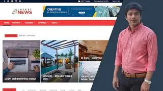 How to Make an Online News / Magazine / Blog  Website with WordPress With Newspaper Theme by tagDiv