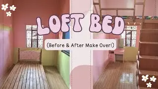 Minimalist Loft Bed | Saving Space Room by Prinsesa Giann