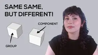 Sketchup - Groups & Components