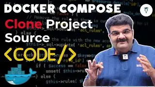 Episode 40/135 | How To Clone Project Source Code | Docker Compose | Docker Full Course In Hindi