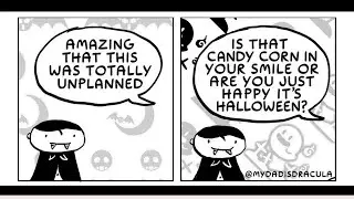 Funny Vampire Comics With Weird And Unexpected Endings By My Dad Is Dracula #3