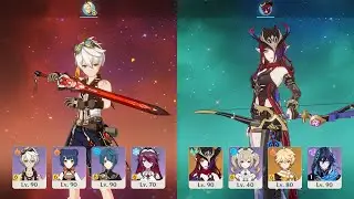 5.3 Abyss - National & Chasca - 4* Weapons - Genshin Impact