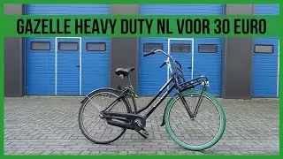 Gazelle Heavy Duty dames fiets voor 30 euro - Geld verdienen met fietsen