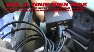 VOLVO GROM V70 IPOD AND BLUETOOTH INSTALLATION UNCUT (USE AT YOUR OWN RISK)