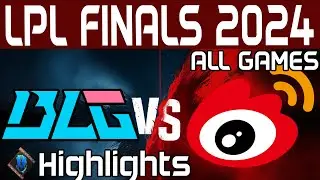 BLG vs WBG Highlights ALL GAMES | LPL Summer Finals 2024 | Bilibili Gaming vs Weibo Gaming by Onivia