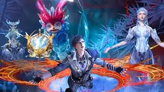 Soul Land 2 / Douluo Dalu 2 - Ep. 60! Huo Yuhao 4 Rings 700,000 Years Snow Women! Orange Color!