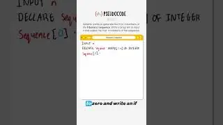 Coding the fibonacci sequence