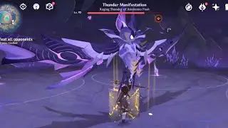Electro Oceanid - Thunder Manifestation Mini Boss | Genshin Impact