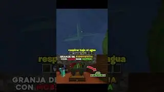 GRANJA de EXPERIENCIA con MOBS más RÁPIDO | Minecraft Clips