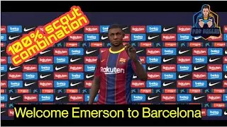 Emerson to Barcelona | How to sign your favourite players using scouts | PES Mobile 2021