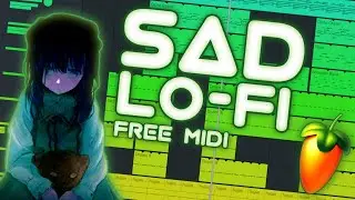 HOW TO MAKE SAD LOFI BEATS IN FL STUDIO | ONE BIG FAMILY (FREE MIDI MELODIES)