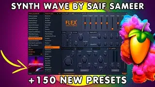 FLEX | SYNTH WAVE LIBRARY BY SAIF SAMEER FREE + 150 NEW PRESETS (FREE)