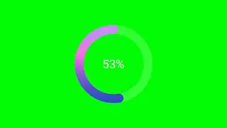 Loading Process || Green screen || no copyright.