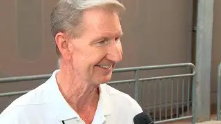 10TV catches up with Ohio State President Ted Carter following season opener against Akron