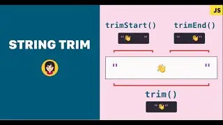 JavaScript String Methods ( Методы строк ): trim(), trimStart(), trimEnd()