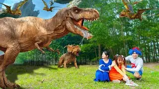 Run a Way - Most REALISTIC T-Rex chase All Part 6 | Jurassic Park Fan Made Short Film | Dung Chuoi