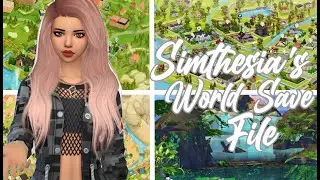 Base Game Worlds Save File! || I Remade Every Lot/World! || The Sims 4 Save File Download