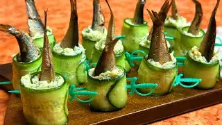 ЗАКУСКА СО ШПРОТАМИ НА БЫСТРУЮ РУКУ / Ay COOK
