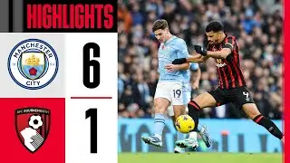 City too strong at the Etihad 😔 | Manchester City 6-1 AFC Bournemouth