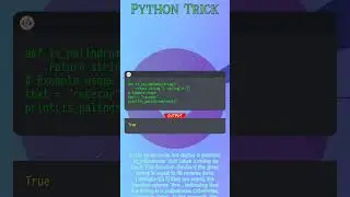 Checking Palindrome Strings in Python: Ensuring String Integrity and Implementing String Operations
