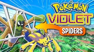 Can I beat Pokemon Scarlet and Violet using ONLY SPIDERS?