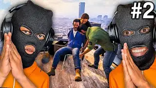 BAD GUYS VS Prisoners On A TOP Secret Mission | A Way Out Gameplay [EP.2] w/