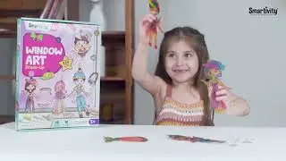 Window Art Dress Up | Smartivity #artandcraft