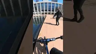 Security Wasn’t Happy 😳🚳 #bmx #nyc