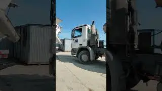 Подвезли очередную партию бетона на объект😎