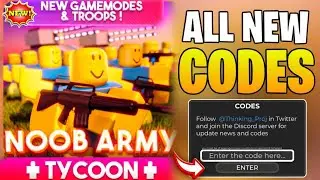 ⚠️NEW!! 💥WORKING⚠️ NOOB ARMY TYCOON CODES 2025! NOOB ARMY TYCOON ROBLOX CODES!