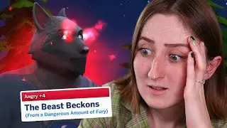 uh oh... my sim is now a werewolf