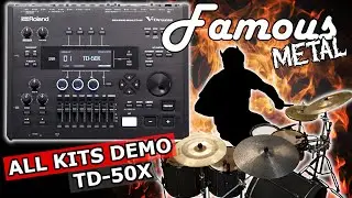 Famous: METAL TD-50X Expansion Pack 🤘 DOWNLOAD Extreme Metal Custom Kits for your Roland Module