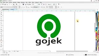 Membuat Logo Gojek | Corel DrawX7