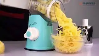 Table Top Drum Grater Vegetable Slicer Ad