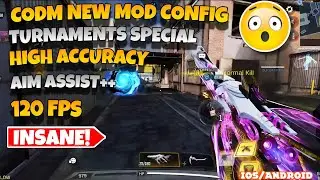 CODM 120 FPS  CONFIG AIMLOCK CONFIG | MP + BR | NEW UPDATE 