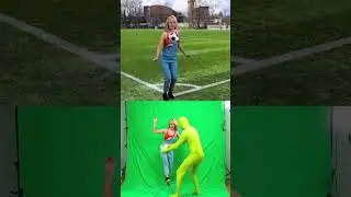Green Screen AFTER BEFORE